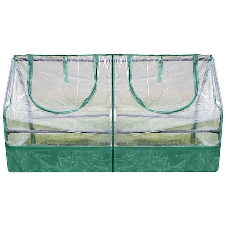 Zenport Garden Raised Bed and Cold Frame Greenhouse Cloche, 3PK SH3212A+BTP