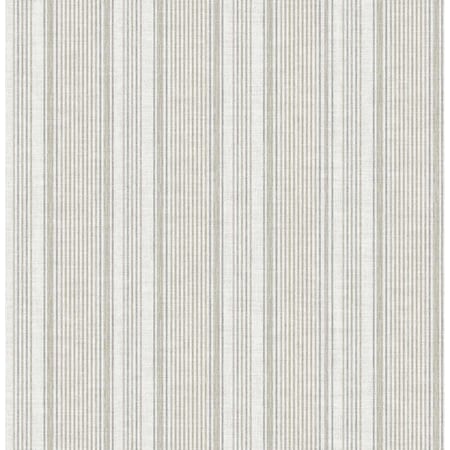 A-Street Prints Ayanna Neutral Striped Wallpaper 4147-27394