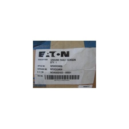 Eaton EATON MAGNUM DS NEUTRAL CURRENT SENSOR 800:1 9253C03H06