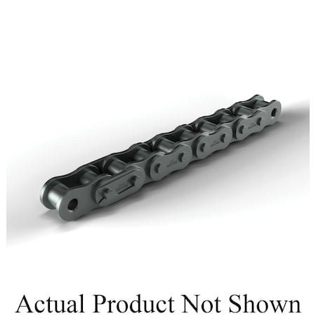 Hkk Chain Riveted Standard Roller chain, 10 ft OAL, 1/2 P, 0.312 Dia x 5/16 in W Roller, Alloy Steel RC040R1A