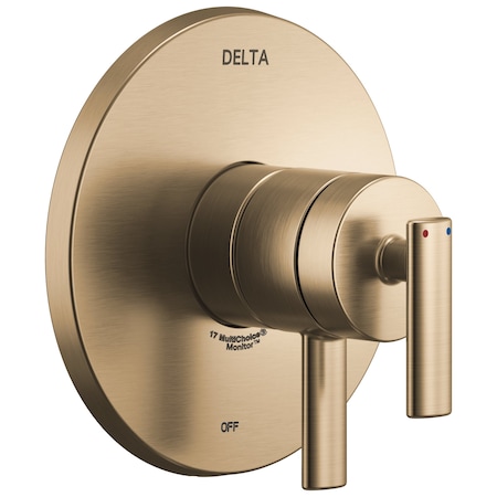 Delta Altado Monitor 17 Series Valve Only Trim In Champagne Bronze T17042-CZ