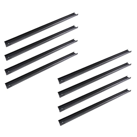 Mytee Products Sliding Winch Track - Steel 6FT Flatbed Trailer C Track, 8PK WinchTK-Cx8