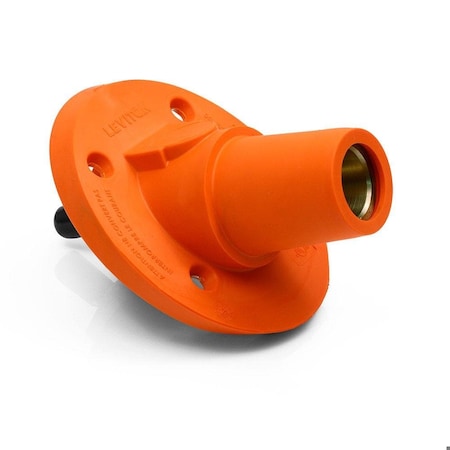 Leviton Female Panel Mount Receptacle 17R24-SO