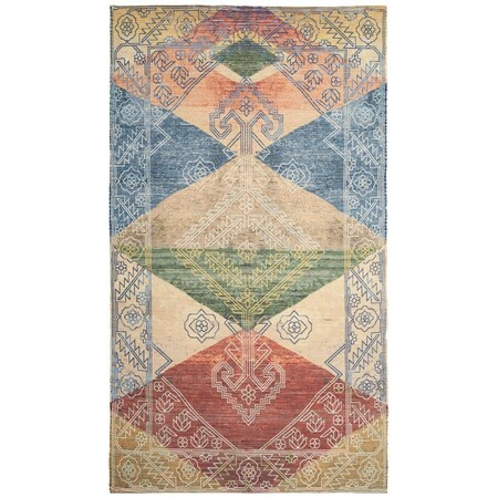 Safavieh Saffron Hand Loomed Small Rectangle RugMulti Color 3 x 5 ft. SFN593A-3