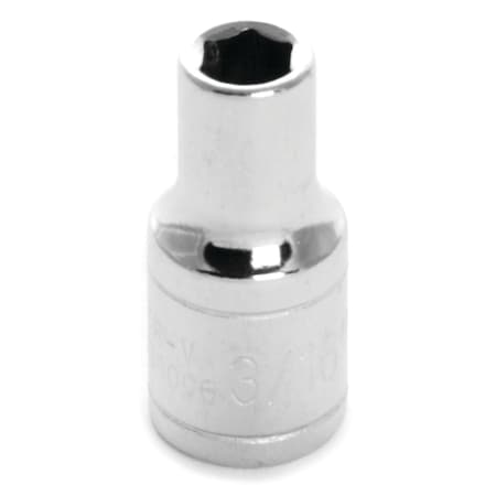 Performance Tool 1/4 In Dr. Socket 3/16 In, W36006 W36006
