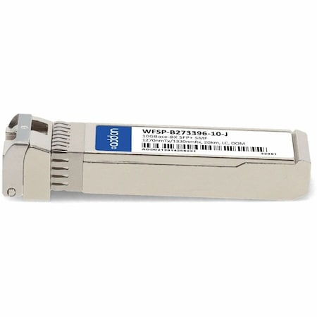Add-On JUNIPER NETWORKS EX-SFP-10G-BX-U COMPATIBLE TAA COMPLIANT 10GBASE-BX SFP+ WFSP-B273396-10-J