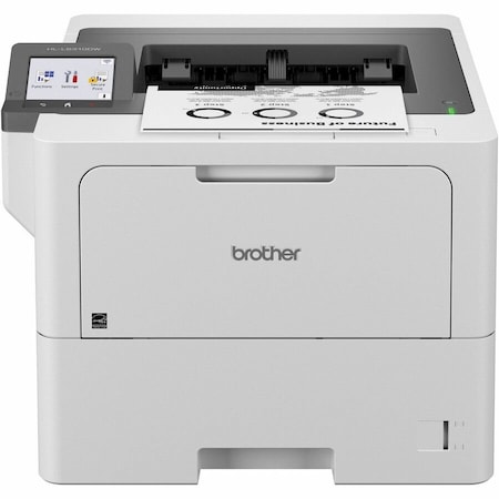 Brother Mono Laser Printer, 48 ppm, Duplex, Ethernet/Wireless, Touchscreen HL-L6310DW