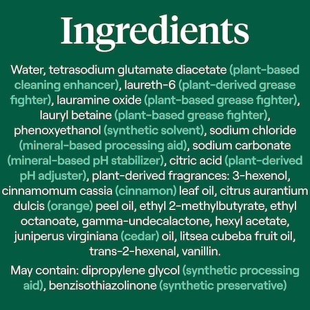 Seventh Generation Power Plus Honey Crisp Apple Foaming Dish Spray, 16 Ounce, 6PK 68903333