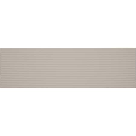 Daltile Stencil 4in x 12in Glazed Porcelain Linear Wall Tile 8.72 SQFT Per Carton, 30PK SC33RCT412LNRMT