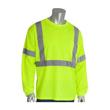 Pip Long Sleeve Shirt, Lay Flat, Hi-Vis Yellow 313-1300