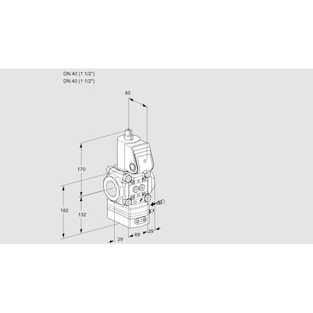 Honeywell Kromschroder VAH240R/NWAE KS88031418