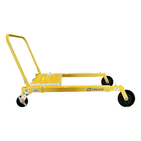 Oz Lifting Products Mounting Base, Steel, Yellow, 1200 lb cap. OZWB