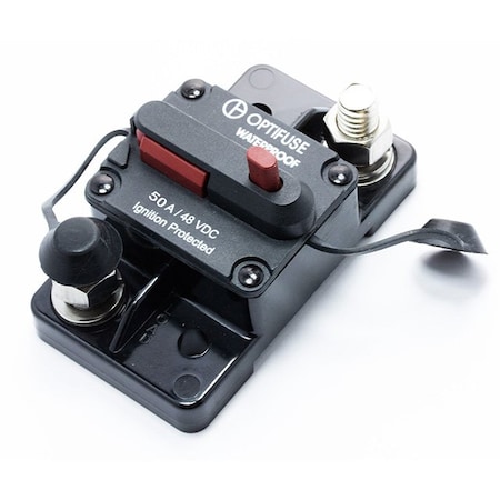 Optifuse Circuit Breaker, 353 Series, 25 to 300A, 3kA at 48V DC 353050