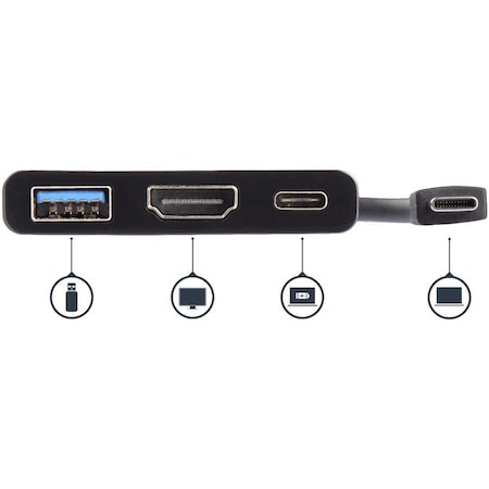 Startech.Com EXPAND THE CONNECTIVITY OF YOUR LAPTOP OR MACBOOK WITH THIS USB-C MULTIPORT ADAP CDP2HDUACP