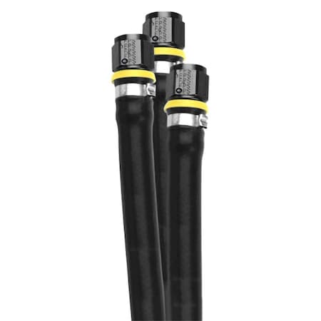 Fragola 871006 10 ft. -6 AN Push-Lok Hose - Black FRG871006