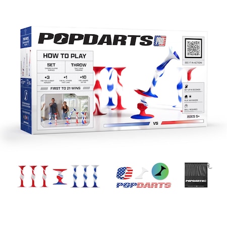 Popdarts Pro Pack Darts USA PRO-USA-R