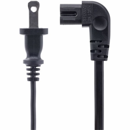 Startech.Com 10FT 3M LAPTOP POWER CORD, NEMA 1-15P TO RIGHT ANGLE C7, 7A 125V, 18AWG, LAPTOP CHARGER PXT101NB-STRA-10F