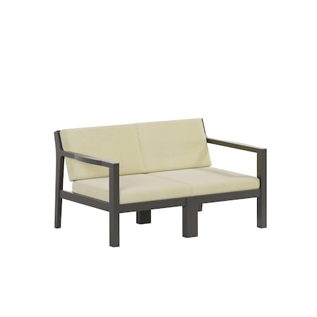 Polybird BREEZE DEEP SEAT LOVESEAT.     COFFEE POLYBIRD P108-CF-CACA