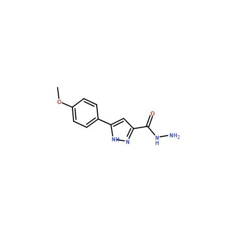 Ak Scientific 3-(4-Methoxyphenyl)-1H-pyrazole-5-carbohydrazide (250mg), CAS 370096-68-7 5200AH-250mg