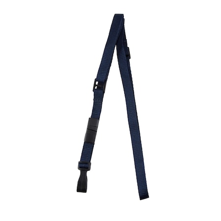 Sicurix Breakaway Plastic Hook Lanyard, Blue, 10PK 65553