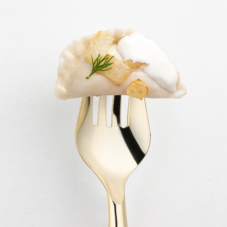 Smarty Had A Party Gold Disposable Plastic Serving Forks (60 Serving Forks), 60PK 2643-G-CASE