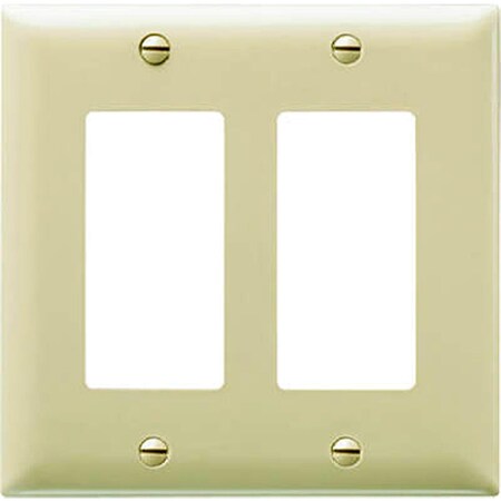 Nextgen SP262IU Urea Wall Plate, 2 Gang, Ivory NE586412