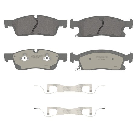 Wagner Brake OEX Front Disc Brake Pad Set Premium Semi - Met,  OEX1629AM