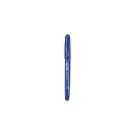 Universal Pen-Style Permanent Marker, Fine Bullet Tip, Blue, 12PK UNV07073