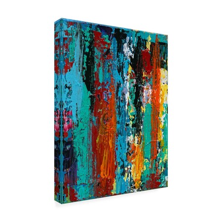 Trademark Fine Art Outdoor Canvas Art - Oliver Nolan 'Dripping I' Wall Art for Patios, or Gardens MA01126-OC2432WR