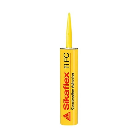 Sika Polyurethane Sealant, 10 oz, Cartridge, White, Polyurethane Base, Sikaflex 11 FC 184915