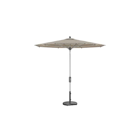 Treasure Garden 9 ft Patio Umbella, aluminum, fiberglass ribs, outdoor, Milano Char Stripe UM840-SS 56079 Milano Char Stripe