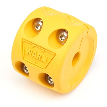 Warn Up To 1/2 Inch Cable Diameter, Split Design, Yellow, Rubber 108791