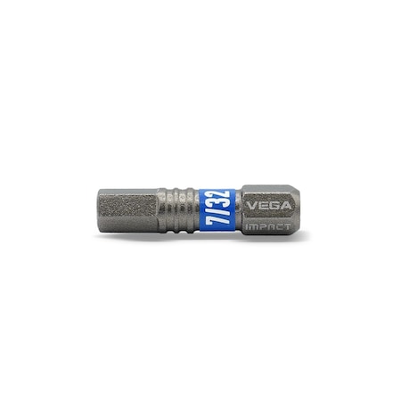 Vega Impactech Hex 7/32 Insert Bit x 1 in T125H1464A