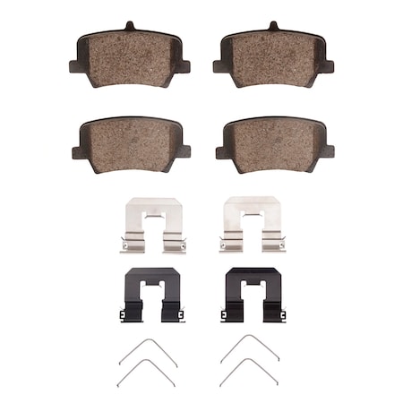 Dfc 5000 Euro Ceramic Disc Brake Pad Set,  1600-2136-01