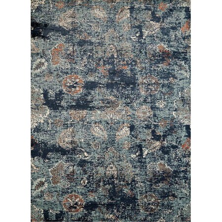 United Weavers 5 ft. 3 in. x 7 ft. 2 in. Bridges Via Vicosa Area RugBlue 3001 00160 58