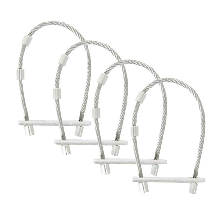 Mytee Products Lever Binder Lock Snap Binder Safety Locking Clip, 4PK CBLS-LOCK-Kx4