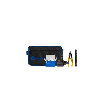 Cable Wholesale Jonard Tools Fiber Optic Connector Clean & Prep Kit w/ Precision Cleaver 90J1-00068