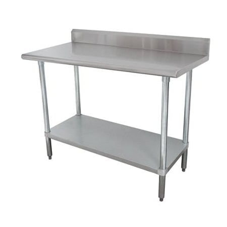 Advance Tabco Back Splash Work Prep Table KMS-2412