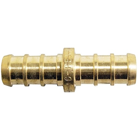 Apollo Valves Coupler Pex 3/8Inch Brass APXC3838