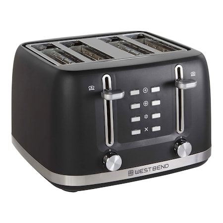 West Bend 4-Slice Toaster, in Black TTWB4SBK13