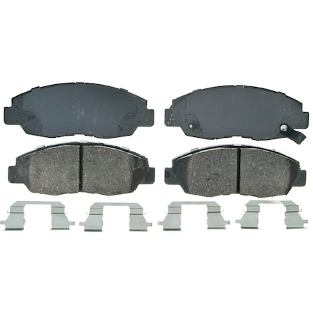 Wagner Brake QuickStop Front Disc Brake Pad Set Ceramic, ZD465A