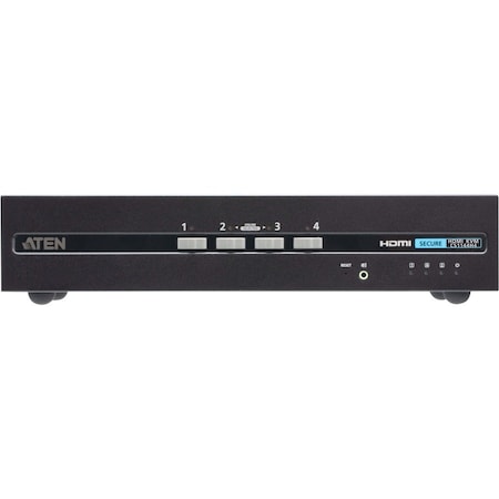Aten 4-Port USB HDMI Dual Display Secure KVM Switch (PSD PP v4.0 Compliant) CS1144H4