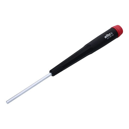 Wiha Screwdriver, Hex, 1/8in, Round 96331