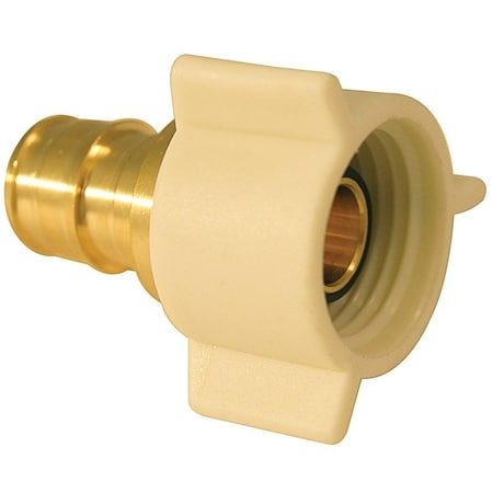 Apollo Valves ExpansionPEX Series Swivel Pipe Adapter, 12 in, Barb x FNPT, Brass, 200 psi Pressure EPXFA12S