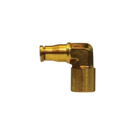 First Fitting & Fastener 1/4 X 1/4 FPT BRASS FEMALE ELBOW PUSH-IN FITTING 20090MID