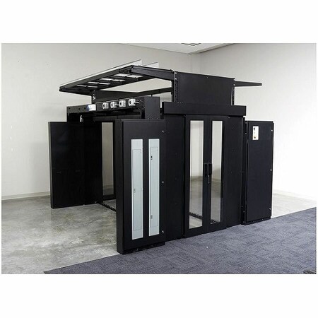 Apc NetShelter Pod Containment, Dual Sliding Doors 6 ft - 83.5" Height x 11.8" Width x 9.8" Depth FS-DR-1003-B