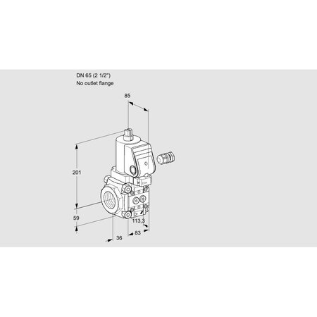 Honeywell Kromschroder VAS365/-R/NWGR KS88027856