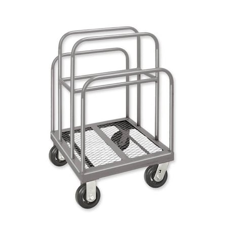 Pucel Lumber & Material Truck, 26 in W x 39 in H x 24 in D, Gray YZ-75