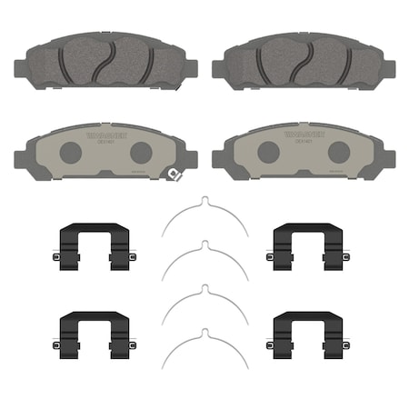Wagner Brake OEX Front Disc Brake Pad Set Premium Ceramic, OEX1401