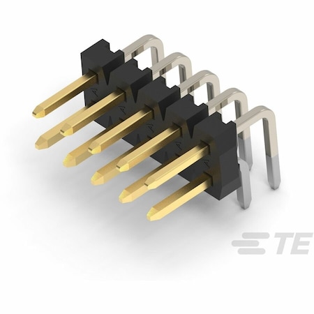 Te Connectivity AGASTAT Board Connector 12 Contacts 2 Rows Male Right 2842150-6